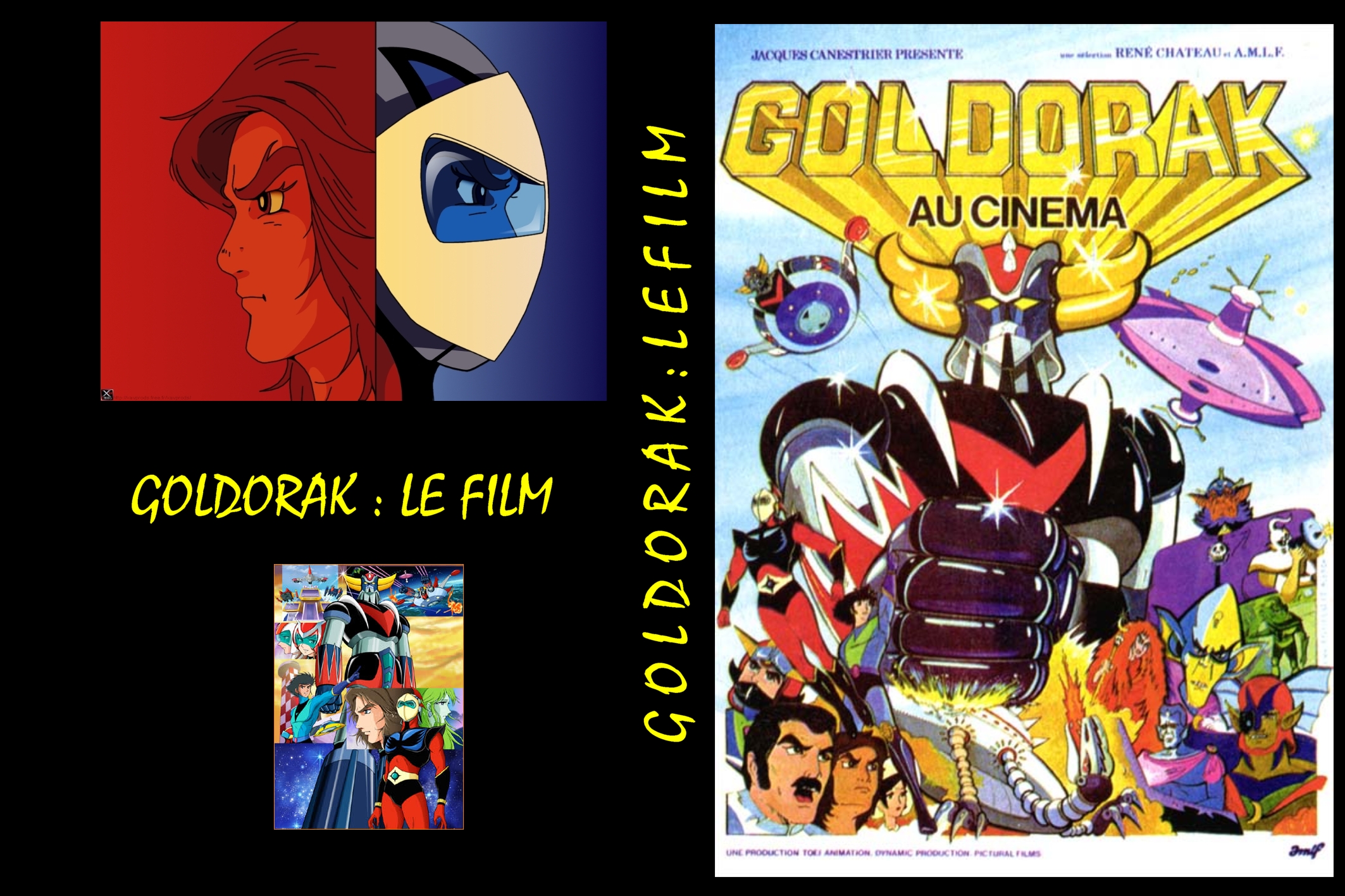 Goldorak-Le Film-La Jaquette (Le Vrai-Cinema 1979-80-Dvd-Rip-Fr-Par Totophman)
